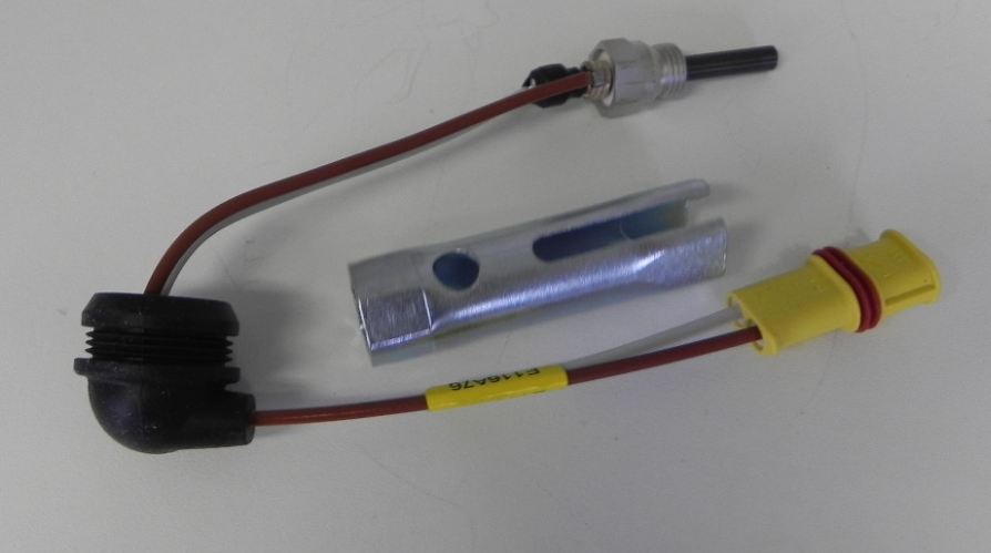 Eberspächer Gloeistift voor Airtronic D 2/D 4 kachels + sleutel. 24 Volt.
